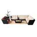 Vada L Sectional Club Set