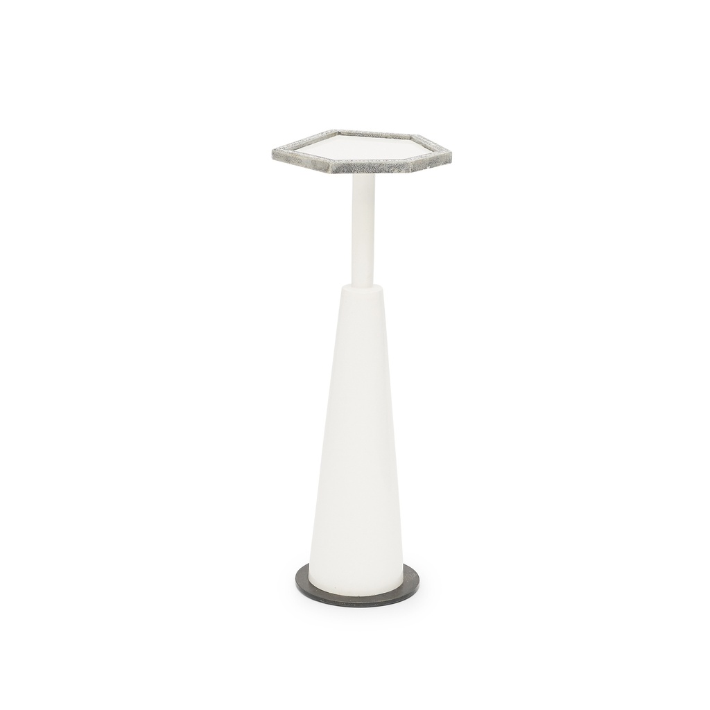 Trap Side Table
(White)