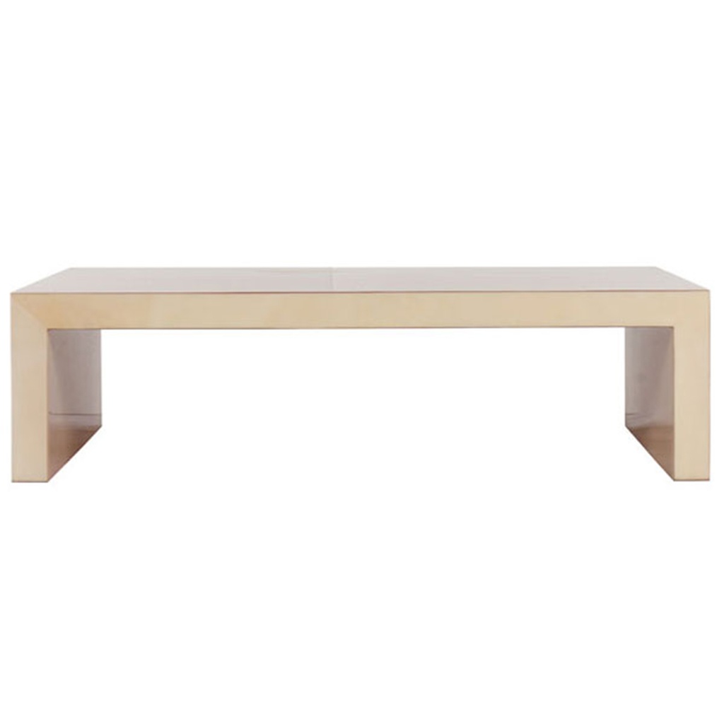 Parsons Coffee Table
(Natural Parchment)