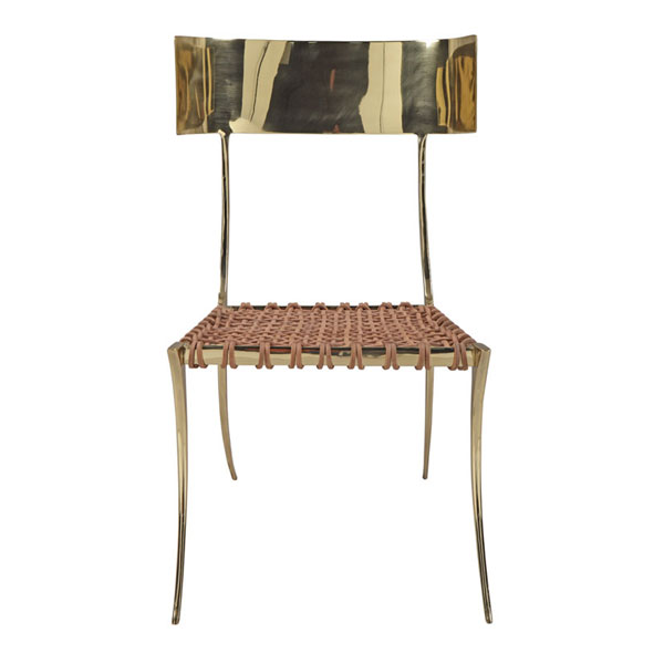 Brass Klismos Chair
(Original)