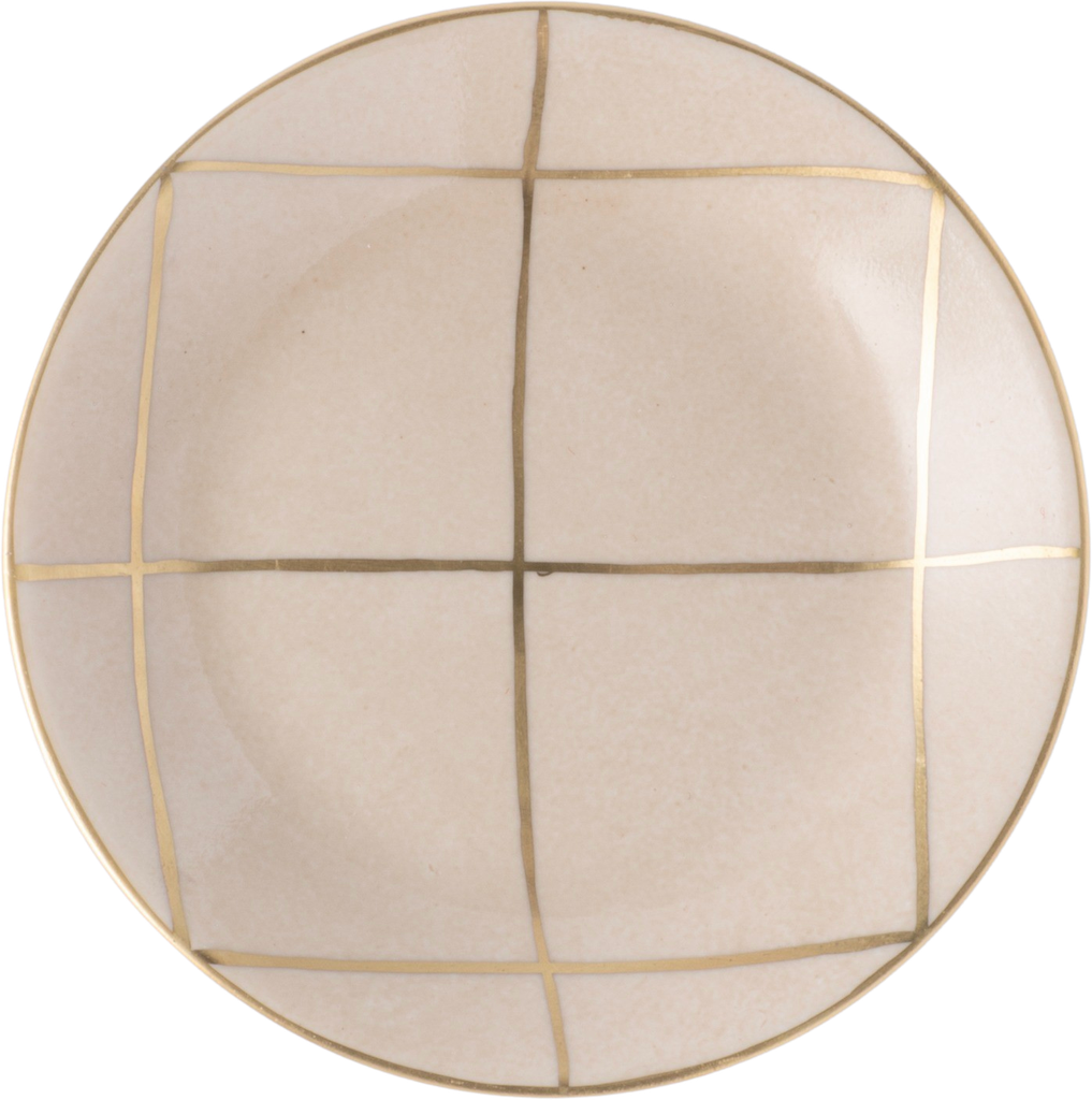 Bread/Side Plate Coupe Trame 1
Dia15.0 Cm H. 2.0 Cm V. 0.15 G
