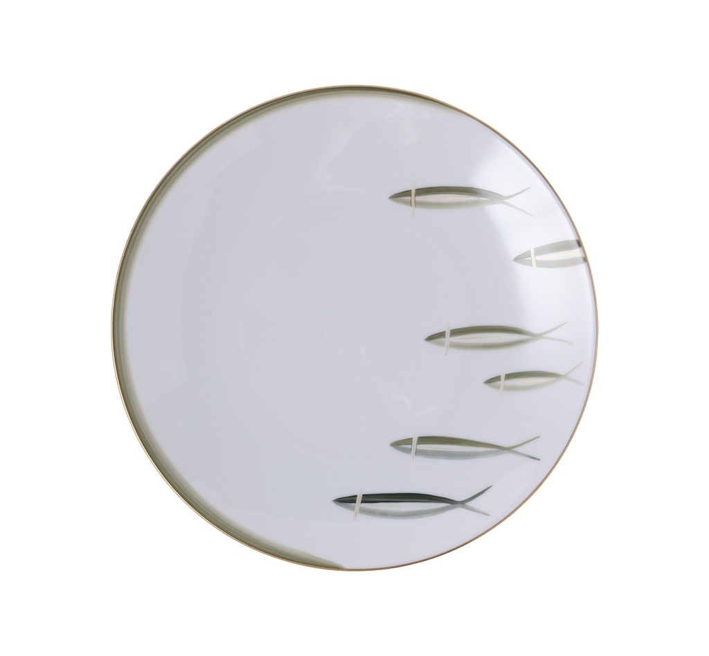 Salad/Dessert Plate Coupe Mer D'Iroise 1
Dia21.0 Cm H. 2.5 Cm V. 0.33 G