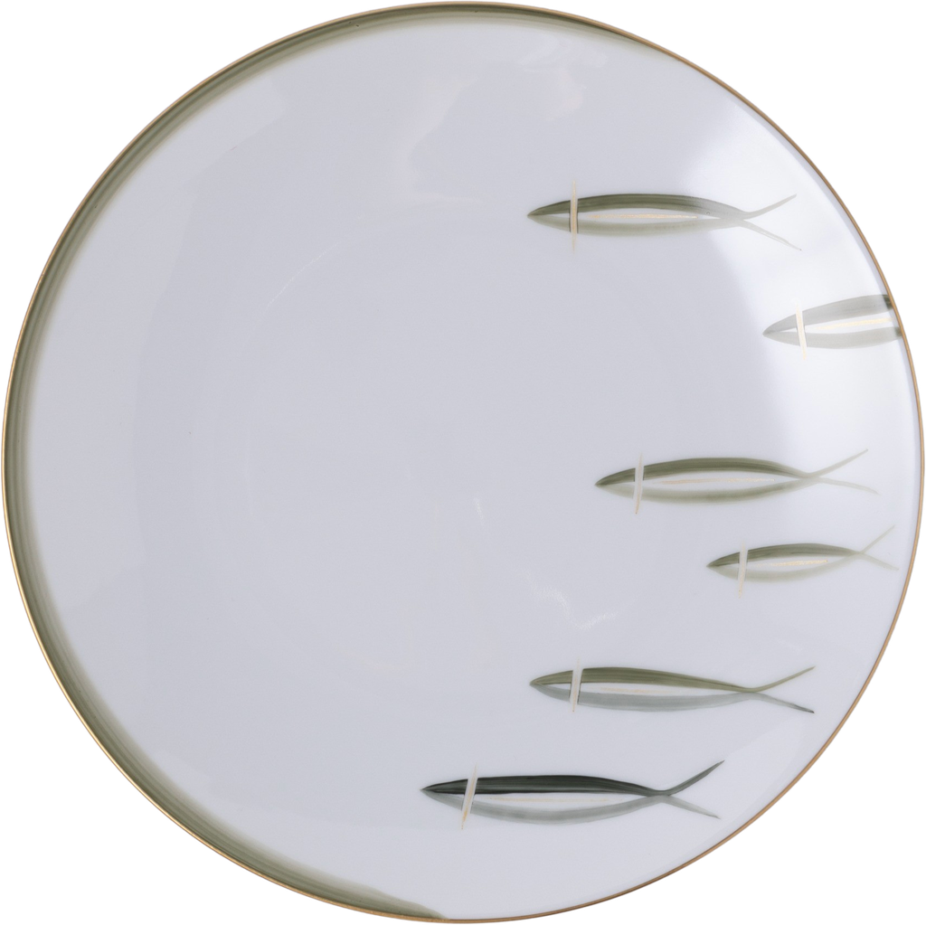 Salad/Dessert Plate Coupe Mer D'Iroise 1
Dia21.0 Cm H. 2.5 Cm V. 0.33 G