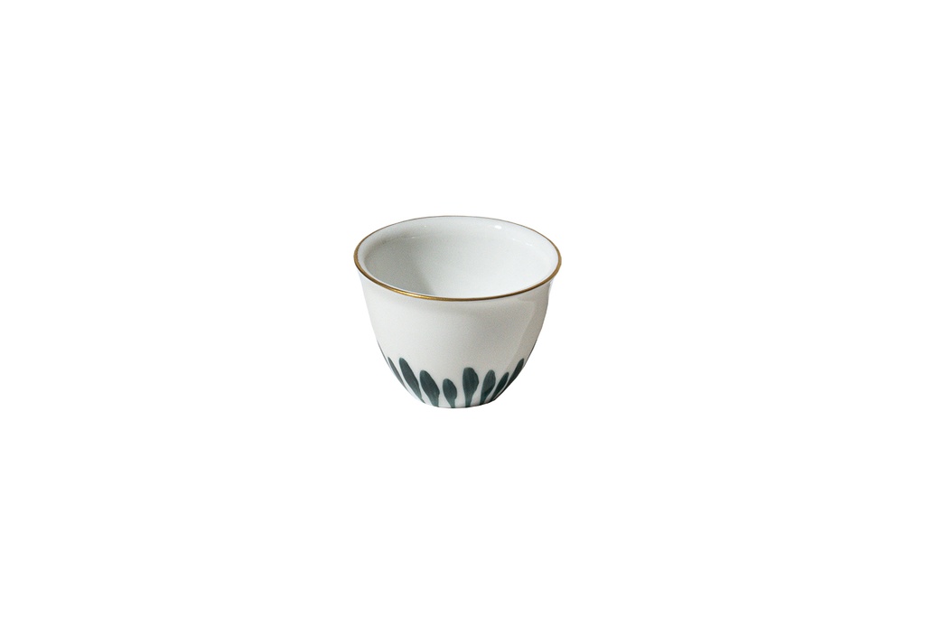 Medine Finjan Cup, Small Allée De Cyprès 1
Dia6.5 Cm H. 4.5 Cm V. 6.0 Cl V. 0.06 G