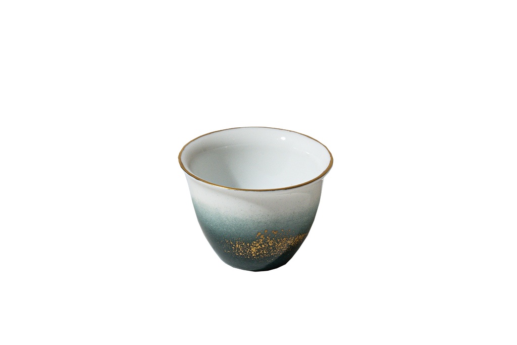 Medine Finjan Cup, Small Horizon
Dia6.5 Cm H. 4.5 Cm V. 6.0 Cl V. 0.06 G