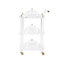 Acrylic Breakfast Trolley