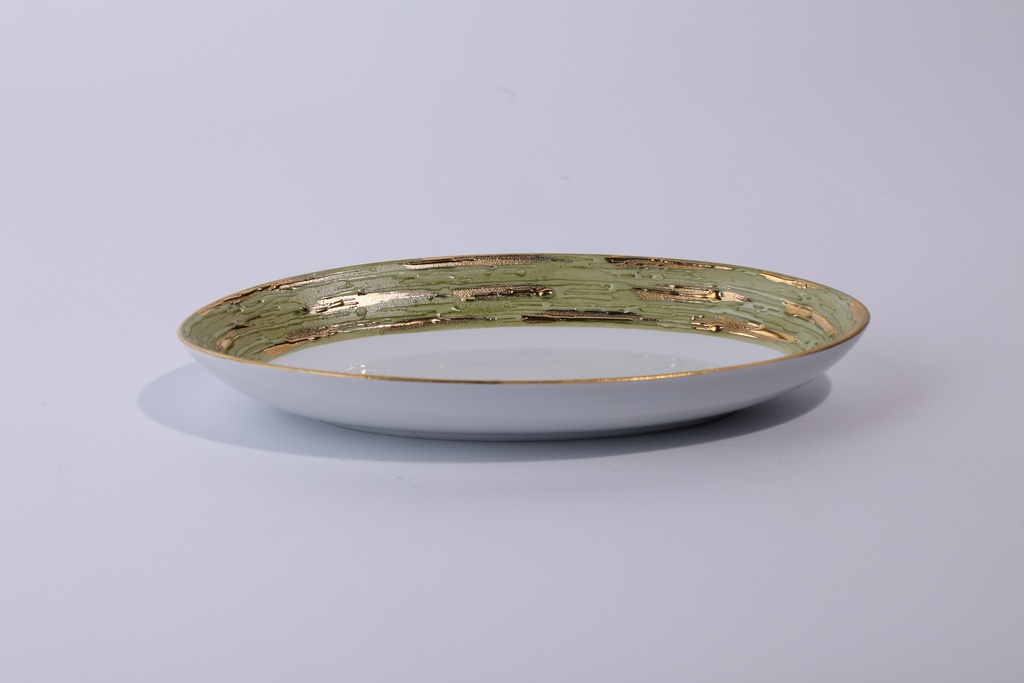Oval Pickle Dish Olympus Olivia Lotus