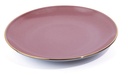Plate Coupe Malachite Passion Gold