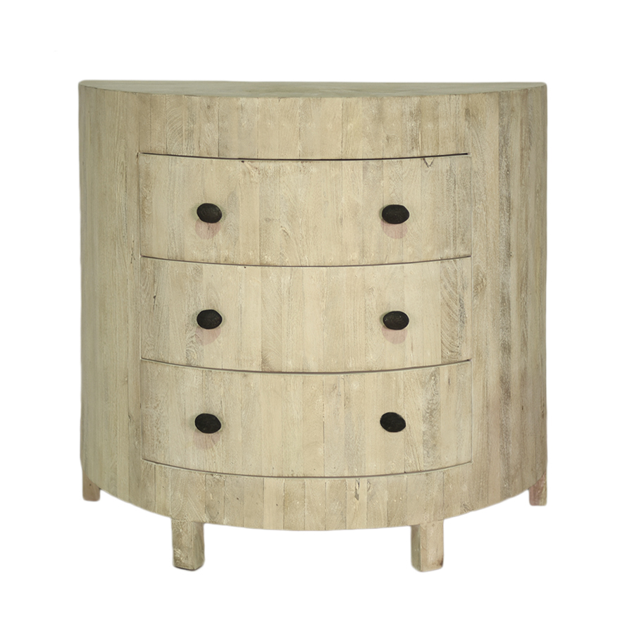 Drift Wood Demi Lune Chest