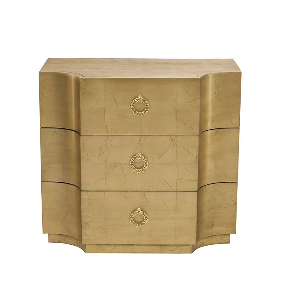 Jet Set Gold Leaf Chest