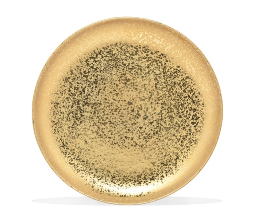 [1010011184] Alchimie Dinner Plate (Bronze,25x55x6.5H, Brass)