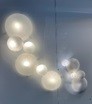 [207005031] Applique 6 Lampade Bronze Spazzolato (Gold,DIA90xH220, )
