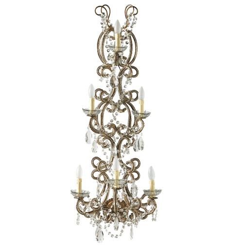 [110005108] Applique Bordeaux Perlee Gm Xbor (White,45x46x14 H CM, Porcelain)