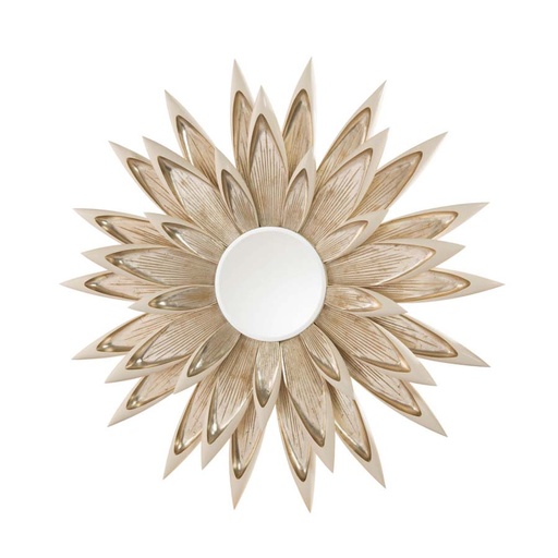 [208001158] Avery Mirror (Dark Bronze,110X144 H CM, Bronze/Gold)