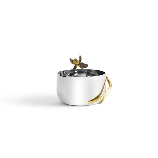 [10200110095] Black Iris Nut Dish (Sky Blue,Dia 21 cm, Ceramic)