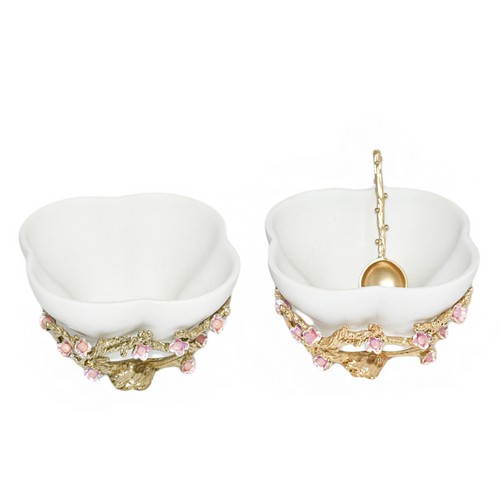 [102001500] Blossom Salt Cellar (DIA21.0 cm h. 2.5 cm, Porcelain)