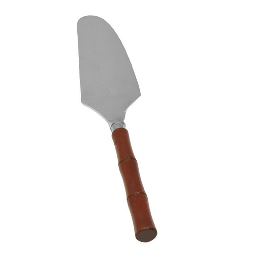 [103002013] Cake Server Couleur Borneo Rouge (Brown,25cm, Lacquered)