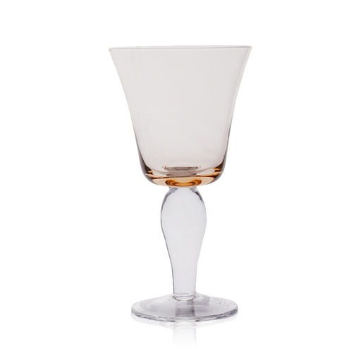 [101002202] Caribean Tulips Wine Bell-Pk (Chartreuse,20x21.5H, Glass)