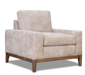 [206003184] Avery Armchair (Orange,95x90x80H.cm, Upholstered)
