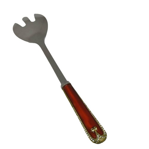 [103002020] Classico Fork Red (Red,26cm, Metal)