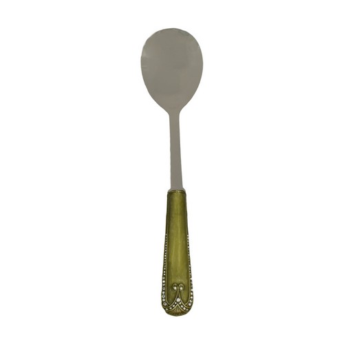 [103002015] Classico Spoon Green (Brass,32x23x20H CM, Brass)