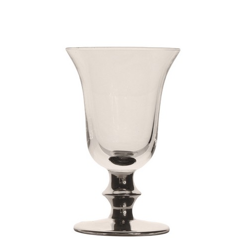 [101002086] Glass Modema Platinum Water (Clear, 11x21H CM, Crystal)
