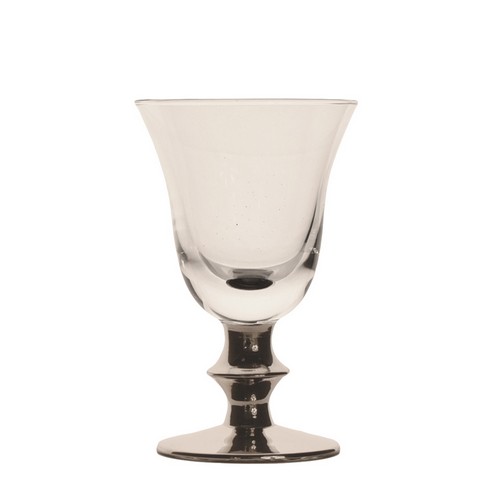 [101002053] Glass Modema Platinum (Clear/Steel,8x8x19H CM, Glass/Metal)