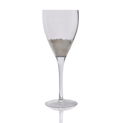 [101002018] Glass Red Wine Glass (Embroidery,9.5x18H CM, Glass)
