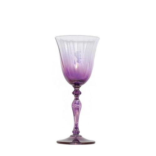[101002051] Glasscalice Vino Allegro Sfumato Viola (Clear,8x22.5H CM, Glass)