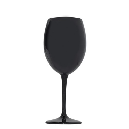 [101002196] Glasses Black (Clear/Bronze,7x7x25H cm, Glass)