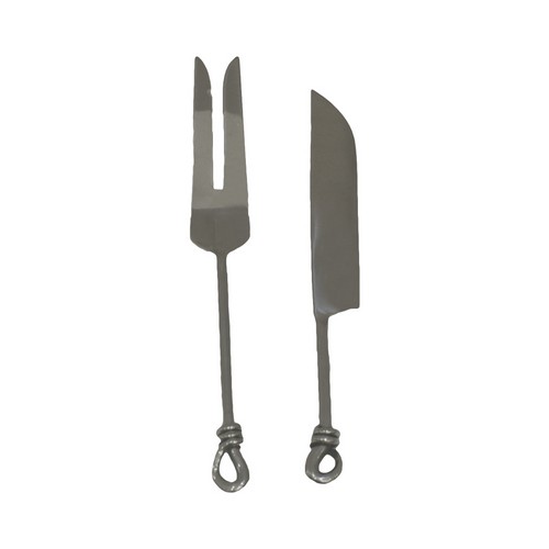 [103001058] Pope Carving  Set (Gold steel,31 cm, Metal)