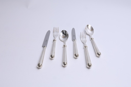 [101003002] S/6 Quadrille Place Settings (Cutleries) (Silver,)