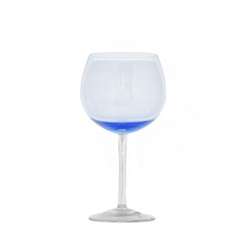 [101002325] S/6 Wine Goblet Assrt Transparent