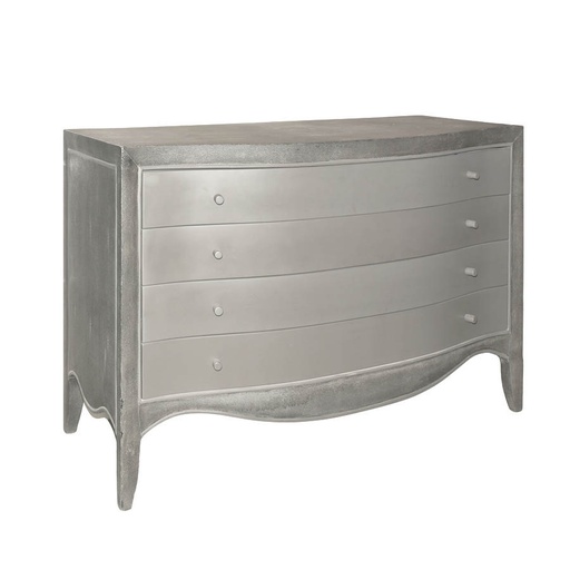 [201001067] Shagreen  Chest (Greyish,122x56x84H, Shagreen)