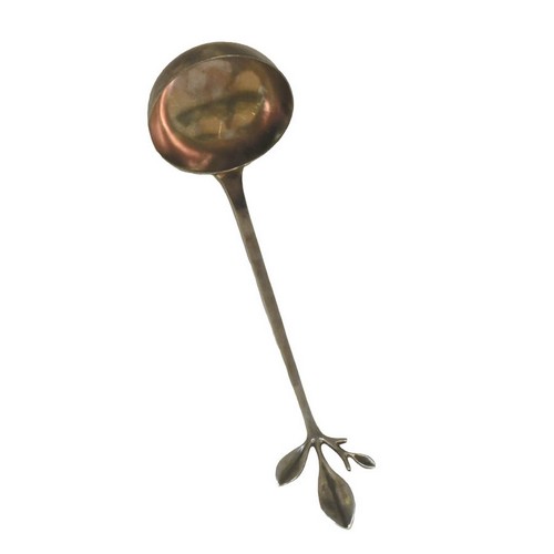 [103001083] Soup Laddle Branch Matt Silver (Silver,)