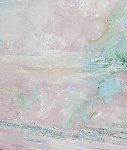 [208002357] Wall Art Multicolour (178x36x88H, Marble Top)