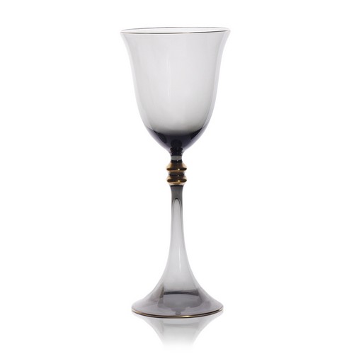 [101002024] Glass/Verre A Vin (Clear Glass,9.5x9.5x15, Crystal)