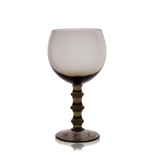 [101002035] Water Glass Zest Smoke (Clear/Red,10x24H CM, Crystal)
