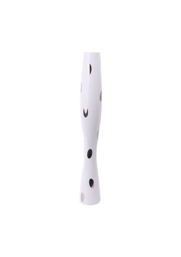 [1070022508] Vase (Black,DIA26x32, Terracotta)
