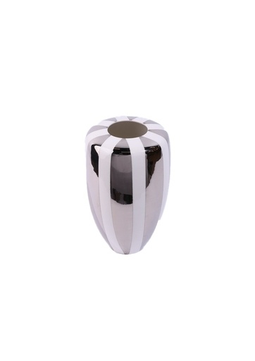 [1070022510] Vase (Black,DIA26x32, Terracotta)