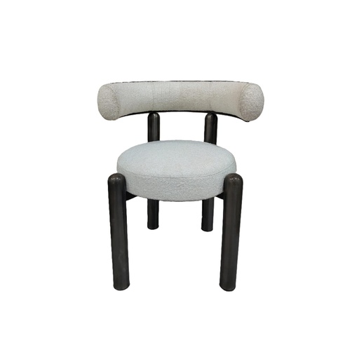 [206001102] Bold Dining Chair Brass Aging Standard Fabric (Green,64x64x86.5, )