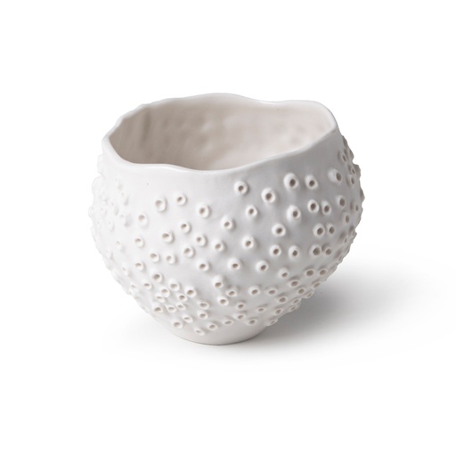 [1070022623] Toca-Me, Porifera Porcelain Cup, White (Multicolour,Dia26.5 Cm H. 3.0 Cm, Porcelain)
