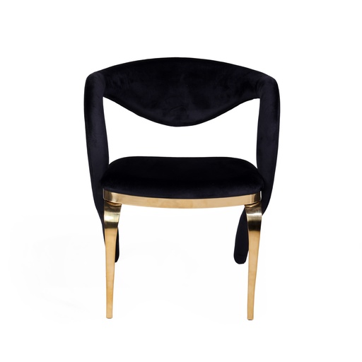 [206001126] Bovi Chair (White,7x13x30 H CM, Porcelain)