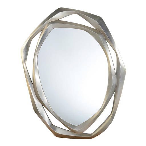 [208001230] Greys Mirror
 (Nickel,22X40X35 H CM, Nickel/Metal)