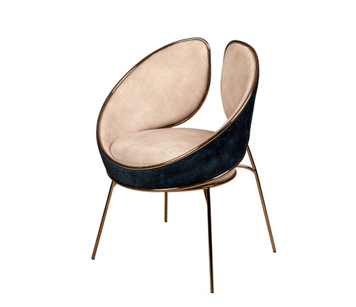 [61-505 V2-OB] Hyoku Chair (50x55x80 H cm, )