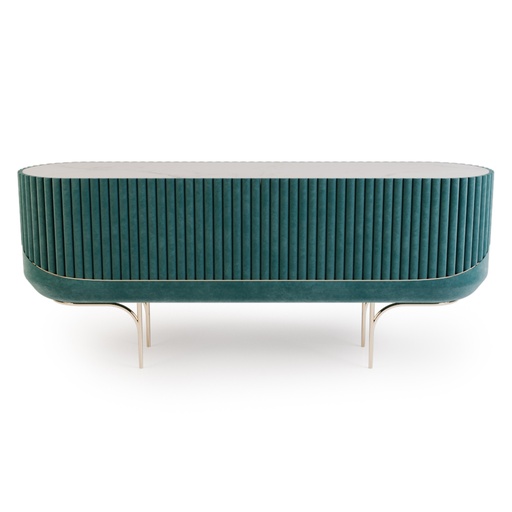 [16-506] Dom Sebastião Sideboard (White,7x13x30 H CM, Porcelain)