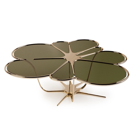 [32-108-01
] Kanzashi 95 Coffee Table (White,7x13x30 H CM, Porcelain)