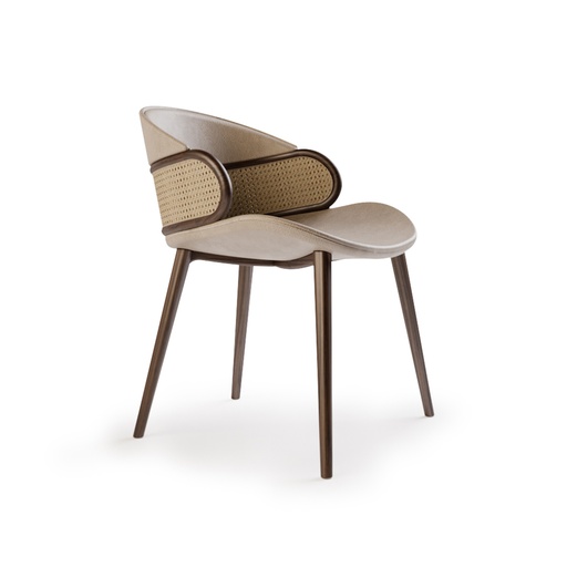 [62-119] Mudhif Dinning Armchair (Brown/Black,1SS-90x81x75H 3SS-208x81x72H CT-130x70x37H ST-72x72x43H, Powder Coated Aluminum Frame)
