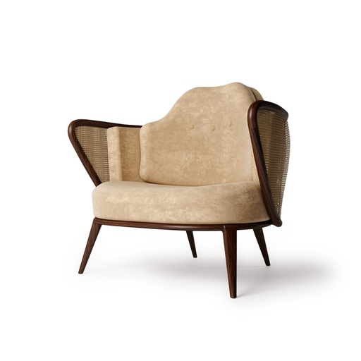 [63-401] Metamorphosis Armchair (Cream,8x26x53 H CM, Bronze-Patina/Brass)