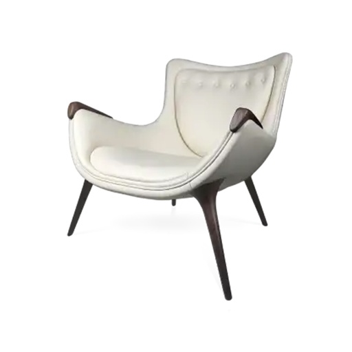 [63-208] Ghadames/ Armchair (Cream,18x33x8 H CM, Shagreen)
